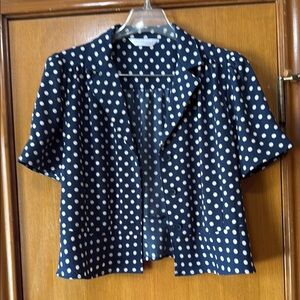 LAUREN CONRAD Polka Dot jacket